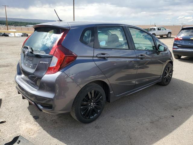 3HGGK5H65KM752129 - 2019 HONDA FIT SPORT GRAY photo 3