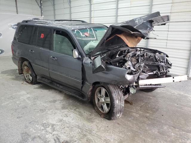 JTJHT00W464013279 - 2006 LEXUS LX 470 GRAY photo 4