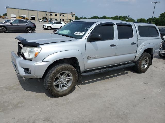 5TFJU4GN5DX034742 - 2013 TOYOTA TACOMA DOUBLE CAB PRERUNNER SILVER photo 1
