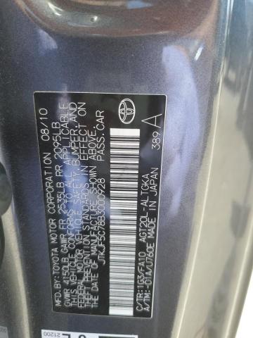 JTKJF5C78B3000928 - 2011 TOYOTA SCION TC 石墨色 照片 13