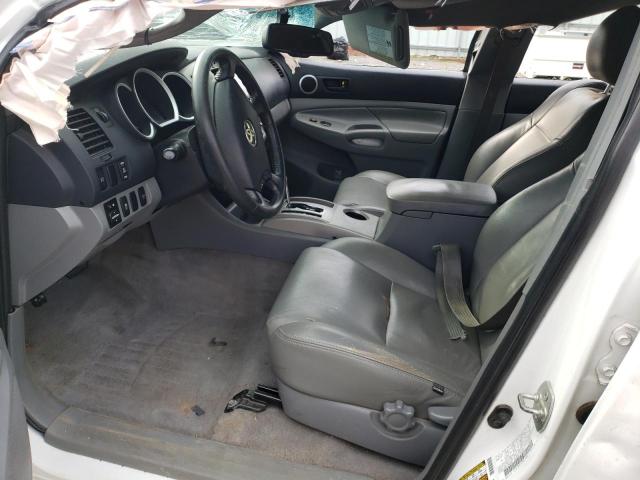 3TMJU4GN0AM105556 - 2010 TOYOTA TACOMA DOUBLE CAB PRERUNNER WHITE photo 7