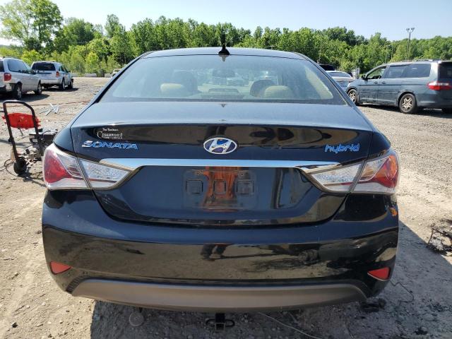 KMHEC4A46CA057061 - 2012 HYUNDAI SONATA HYBRID BLACK photo 6