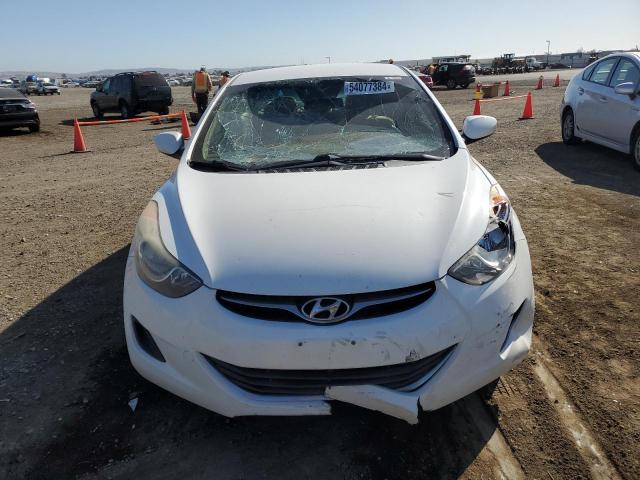 5NPDH4AE5DH346890 - 2013 HYUNDAI ELANTRA GLS WHITE photo 5