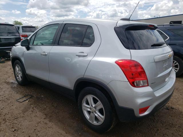 3GNCJKSB3LL215214 - 2020 CHEVROLET TRAX LS SILVER photo 2