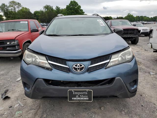 2T3BFREVXDW023402 - 2013 TOYOTA RAV4 LE BLUE photo 5