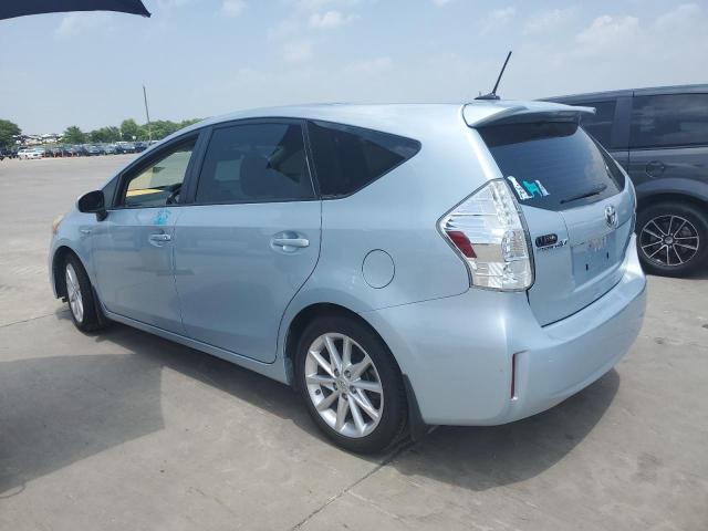 JTDZN3EU1C3181523 - 2012 TOYOTA PRIUS V SILVER photo 2