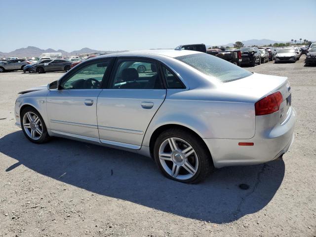 WAUAF78E68A082329 - 2008 AUDI A4 2.0T SILVER photo 2