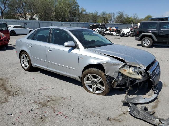 WAUAF78E68A082329 - 2008 AUDI A4 2.0T SILVER photo 4