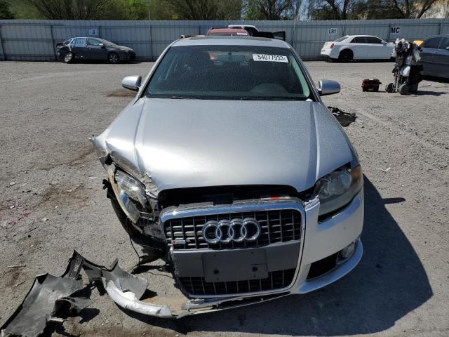 WAUAF78E68A082329 - 2008 AUDI A4 2.0T SILVER photo 5