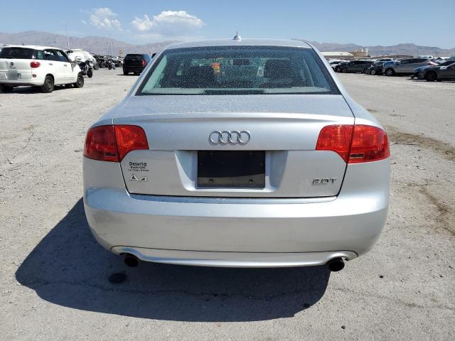 WAUAF78E68A082329 - 2008 AUDI A4 2.0T SILVER photo 6
