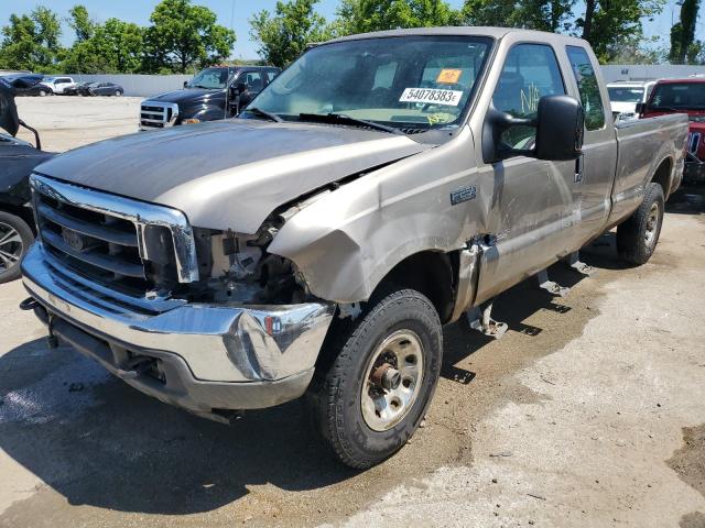 1FTNX21P24EB60625 - 2004 FORD F250 SUPER DUTY BEIGE photo 1