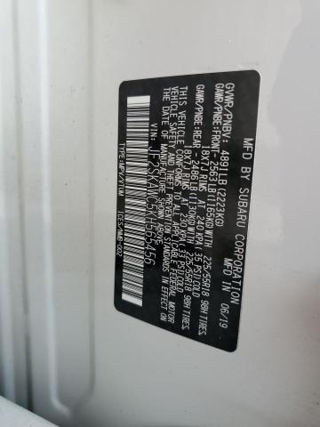 JF2SKAWC5KH565456 - 2019 SUBARU FORESTER TOURING 白色 照片 13