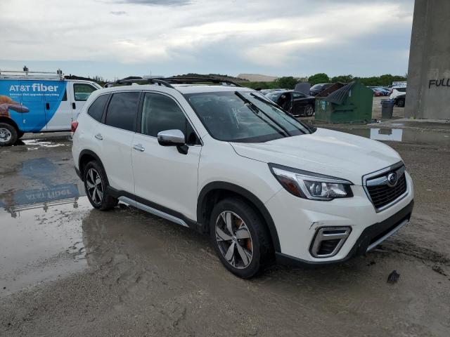 JF2SKAWC5KH565456 - 2019 SUBARU FORESTER TOURING WHITE photo 4