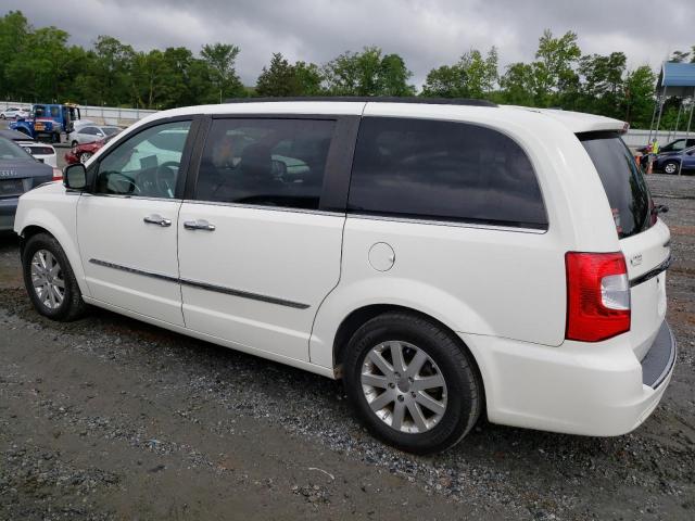 2A4RR8DG2BR716579 - 2011 CHRYSLER TOWN & COU TOURING L WHITE photo 2