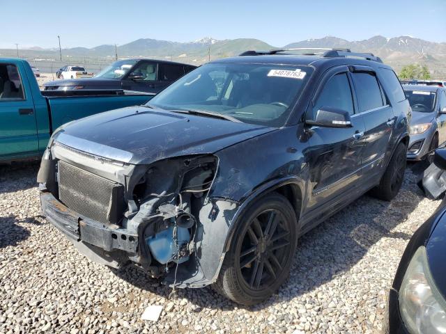 1GKKVTED0BJ252369 - 2011 GMC ACADIA DENALI BLACK photo 1