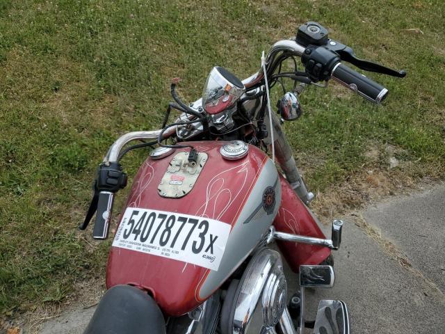 1HD1BXB154Y036253 - 2004 HARLEY-DAVIDSON FLSTFI TWO TONE photo 5