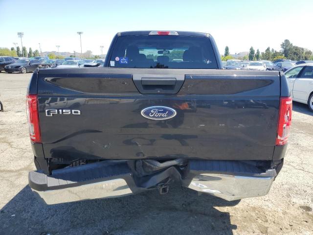 1FTEX1EP3FKF21465 - 2015 FORD F150 SUPER CAB BLACK photo 6