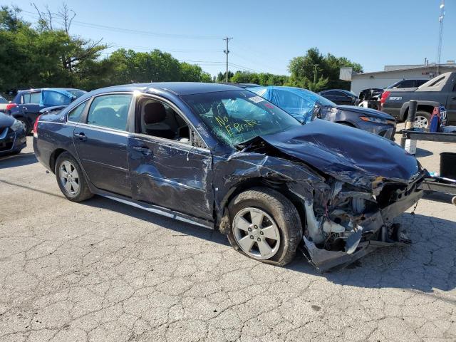 2G1WT57K791157315 - 2009 CHEVROLET IMPALA 1LT BLUE photo 4