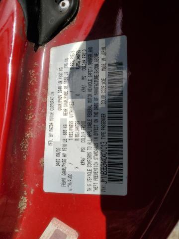 JM1NB353440401013 - 2004 MAZDA MX-5 MIATA BASE RED photo 12