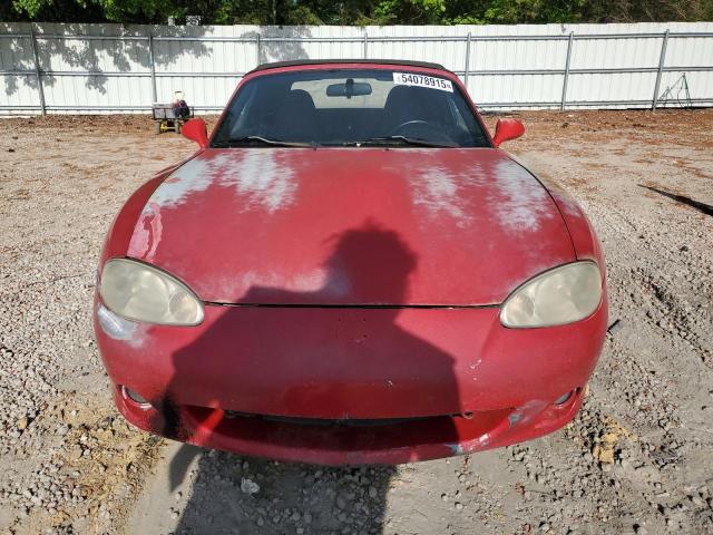 JM1NB353440401013 - 2004 MAZDA MX-5 MIATA BASE RED photo 5