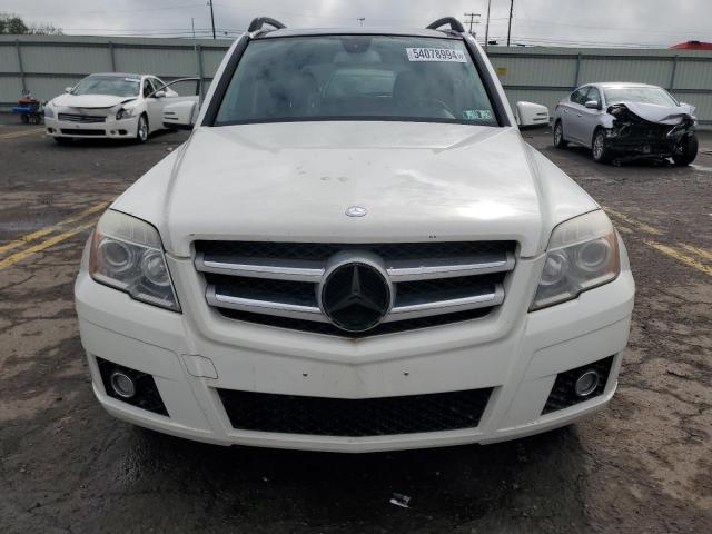 WDCGG8HBXAF397353 - 2010 MERCEDES-BENZ GLK 350 4MATIC WHITE photo 5