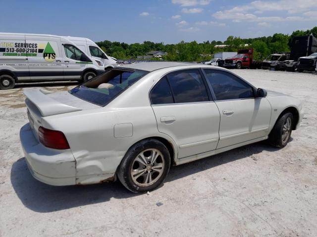 4A3AA46H61E165445 - 2001 MITSUBISHI GALANT ES WHITE photo 3