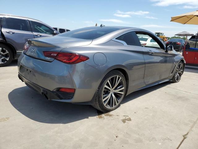 JN1EV7EL7JM391339 - 2018 INFINITI Q60 LUXE 300 GRAY photo 3