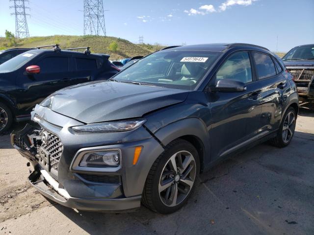 KM8K33A5XJU087357 - 2018 HYUNDAI KONA LIMITED CHARCOAL photo 1