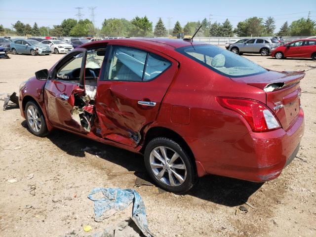 3N1CN7AP3GL861210 - 2016 NISSAN VERSA S RED photo 2