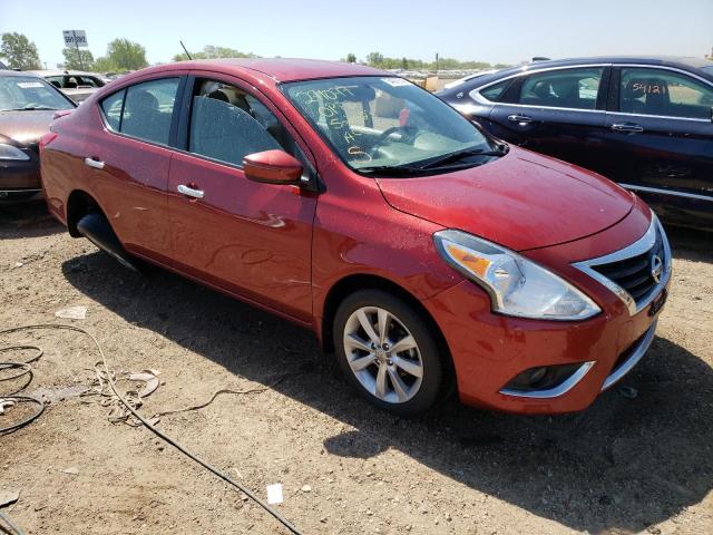 3N1CN7AP3GL861210 - 2016 NISSAN VERSA S RED photo 4