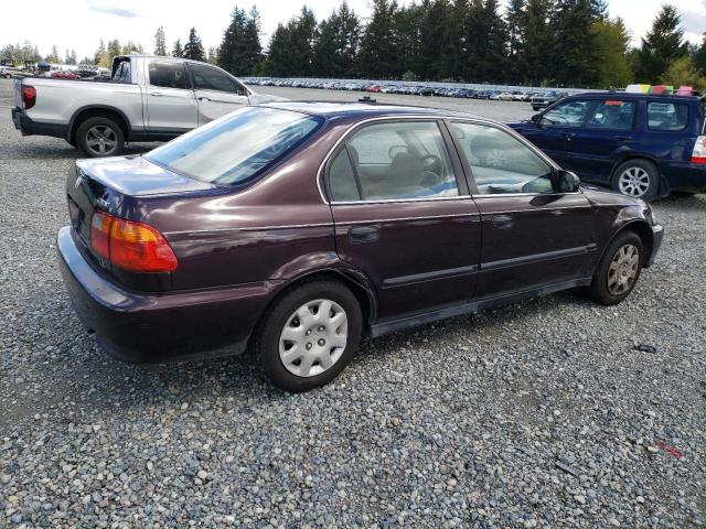 1HGEJ6672YL012205 - 2000 HONDA CIVIC LX PURPLE photo 3