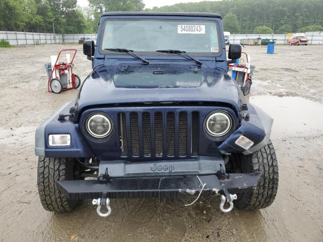 1J4FA49S56P746649 - 2006 JEEP WRANGLER / SPORT BLUE photo 5