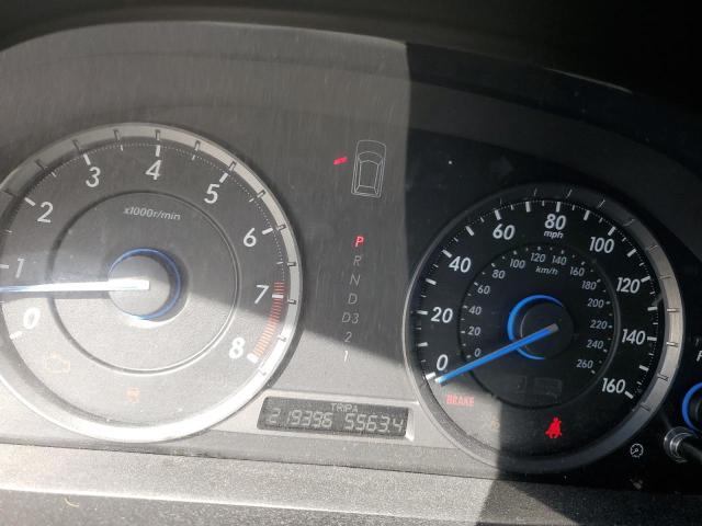 5J6TF2H57CL008259 - 2012 HONDA CROSSTOUR EXL თეთრი ფოტო 9