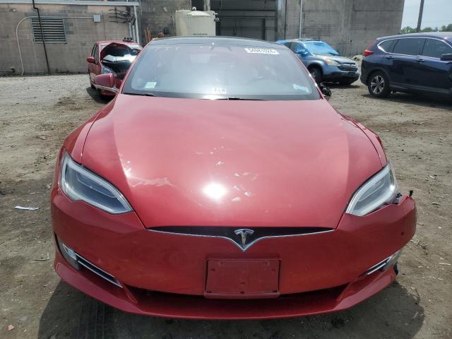 5YJSA1E27HF183724 - 2017 TESLA MODEL S Qırmızı foto 5