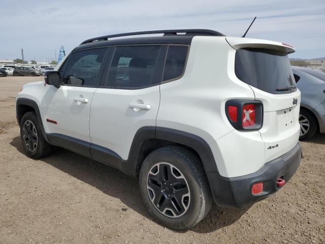 ZACCJBCB3HPE57281 - 2017 JEEP RENEGADE TRAILHAWK WHITE photo 2