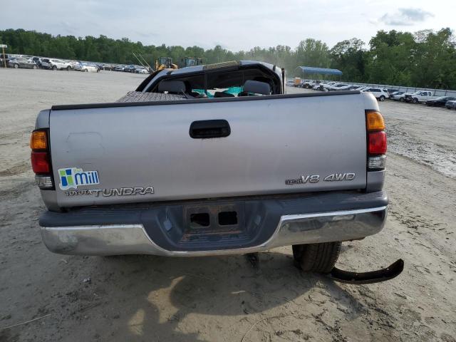 5TBBT44151S128381 - 2001 TOYOTA TUNDRA ACCESS CAB ვერცხლისფერი ფოტო 6
