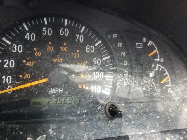 5TBBT44151S128381 - 2001 TOYOTA TUNDRA ACCESS CAB ვერცხლისფერი ფოტო 9