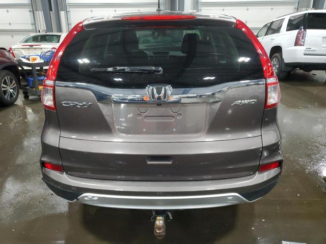 5J6RM4H5XGL021010 - 2016 HONDA CR-V EX BROWN photo 6