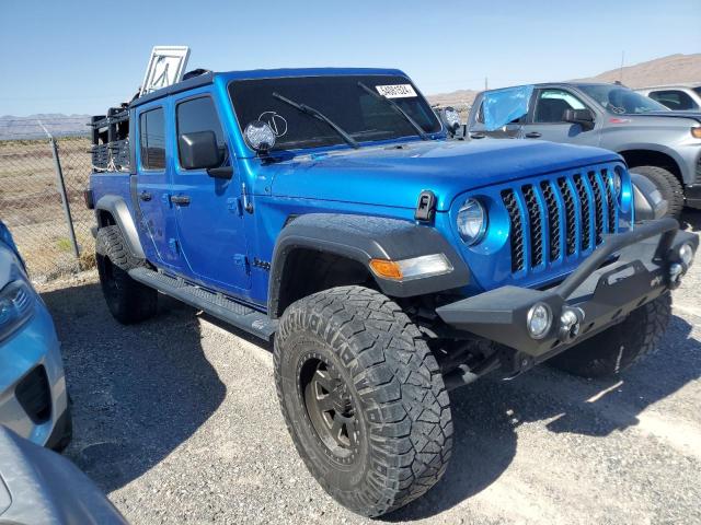 1C6HJTAG2LL156385 - 2020 JEEP GLADIATOR SPORT BLUE photo 4