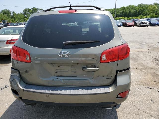 5NMSH73E07H077382 - 2007 HYUNDAI SANTA FE SE GREEN photo 6