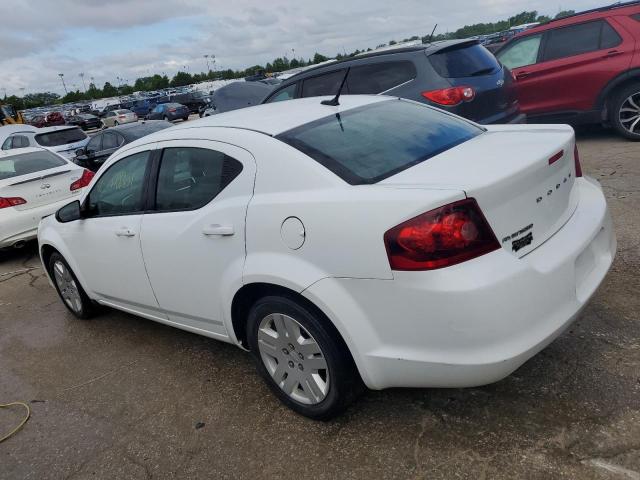 1B3BD4FB1BN608629 - 2011 DODGE AVENGER EXPRESS 白色 照片 2