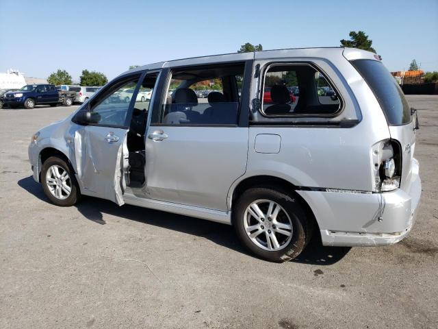 JM3LW28A950533824 - 2005 MAZDA MPV WAGON SILVER photo 2