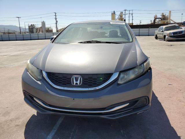 19XFB2F50DE245896 - 2013 HONDA CIVIC LX GRAY photo 5