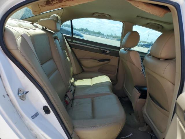 2HGFA16918H530540 - 2008 HONDA CIVIC EXL თეთრი ფოტო 10