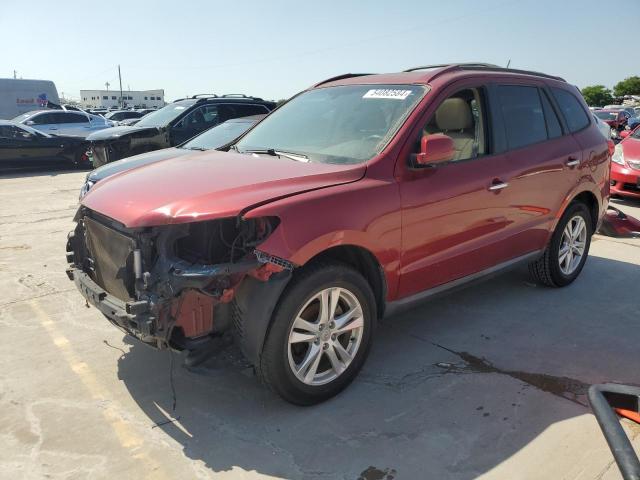 5XYZK4AG3BG025623 - 2011 HYUNDAI SANTA FE LIMITED RED photo 1