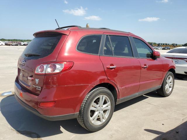 5XYZK4AG3BG025623 - 2011 HYUNDAI SANTA FE LIMITED RED photo 3