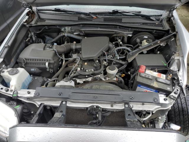 5TFRX5GN5HX074129 - 2017 TOYOTA TACOMA ACCESS CAB ვერცხლისფერი ფოტო 11