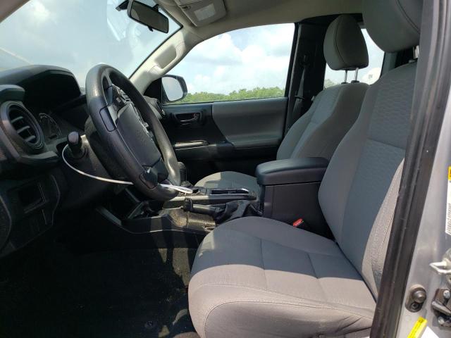 5TFRX5GN5HX074129 - 2017 TOYOTA TACOMA ACCESS CAB ვერცხლისფერი ფოტო 7