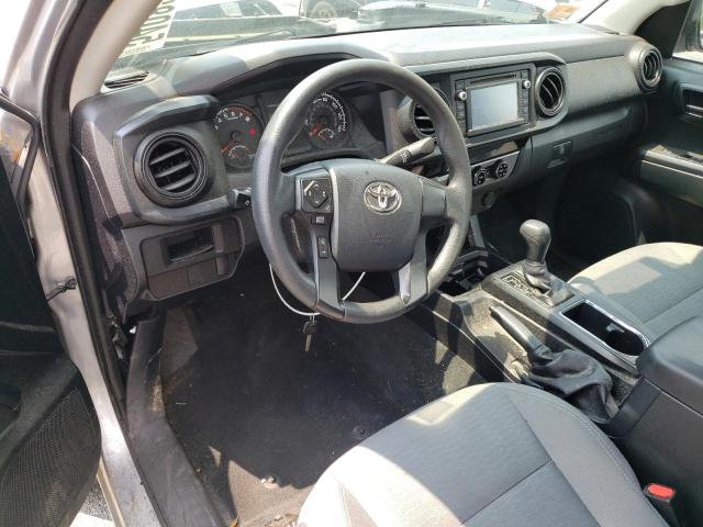 5TFRX5GN5HX074129 - 2017 TOYOTA TACOMA ACCESS CAB ვერცხლისფერი ფოტო 8