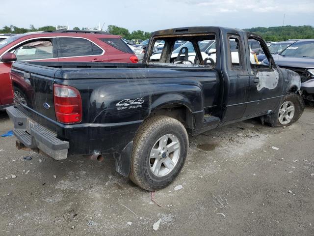 1FTZR45EX2PA24678 - 2002 FORD RANGER SUPER CAB BLACK photo 3